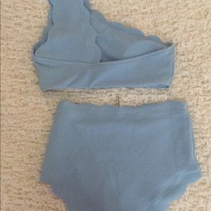 SHEIN baby blue bikini